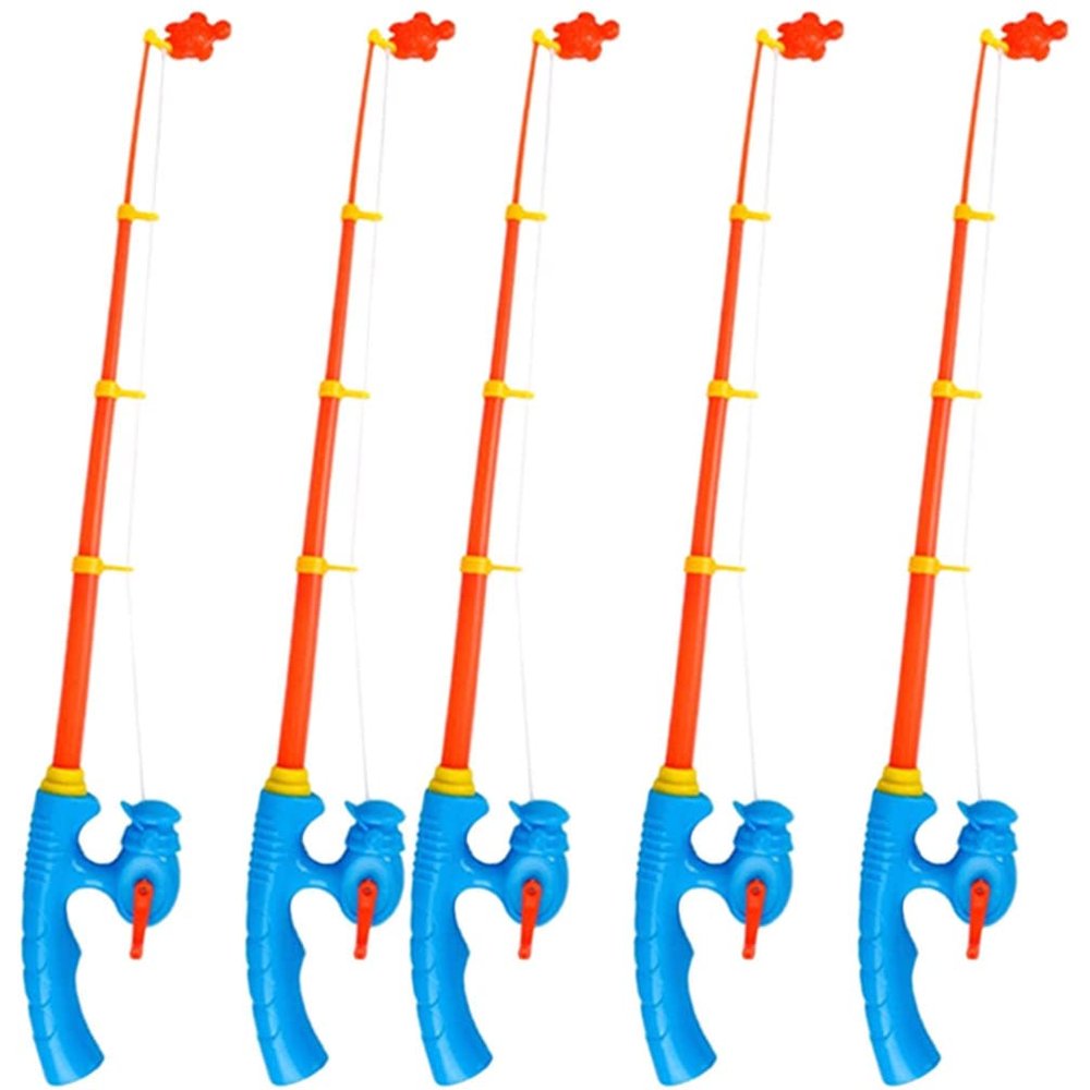 Zerodeko Kids Poles Set of 5 Toy Rods for Toddlers and Children Lightweight Portable Accessories for Hand-Eye Coordination and Early Education Play
