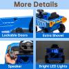 12V Kids Ride On Car, Construction Truck Remote Control Manual Operated, Real Digging Bucket, Electric Car Vehicle for Boys & Girls, Outdoor Toy, Birthday Gift view 2