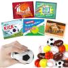 SpringFlower 30 Pack Valentien's Day Cards for Kids with Mini Sports Balls for School Classroom,Valentine's Gifts Exchange, Squeeze Foam Balls for Valentine's Party Favors,Valentine's Prizes for Kids view 1