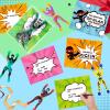 28 Packs Valentines Day Cards for Kids with Sticky Wall Climbing Men Ninja Set for Classroom,Valentine's Gifts Exchange For School, Valentine's Party Favors for Kids, Valentine's Prizes for Boys Girls view 4