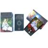 Jayiaine Tarot Card Deck Classic Set with The Guide Future 80 Tarot Cards, Artwork Portable Tarot Game Beginner and Professional Player for Holiday Family Party Playing Card Board Game Gifts,Black view 2
