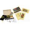 Jayiaine Tarot Cards Deck, Water Proof with Guidebook Divination Oracle 80 Cards, Fortune Telling Game Set for Family Reunion Beginners Expert Readers for Christmas Birthday, Black view 1
