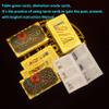 Jayiaine Tarot Cards Deck, Water Proof with Guidebook Divination Oracle 80 Cards, Fortune Telling Game Set for Family Reunion Beginners Expert Readers for Christmas Birthday, Black view 4