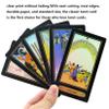 Jayiaine Tarot Card Deck Classic Set with The Guide Future 78Tarot Cards, Artwork Portable Tarot Game Beginner and Professional Player for Holiday Family Party Playing Card Board Game Gifts,Black view 2