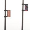 UGPLM 3pcs 1:87 Miniature Telephone Poles Set for Architecture Layout Scale view 2