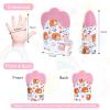 2Pack Silicone Teething Mitt, Soothing Infant Teething Mitten Pain Relief, Prevent Scratches Glove, Safe Silicone Teething Toys for 0-12 Months view 2