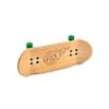 SPITBOARDS 34mm x 96mm Complete Pro Fingerboard Set-Up | Real Wood Deck | Pro Trucks with Lock-Nuts and Bushings | Polyurethane Wheels with Bearings | Round Emblem (Wood Version) view 2