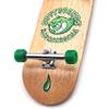SPITBOARDS 34mm x 96mm Complete Pro Fingerboard Set-Up | Real Wood Deck | Pro Trucks with Lock-Nuts and Bushings | Polyurethane Wheels with Bearings | Round Emblem (Wood Version) view 3