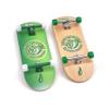 SPITBOARDS 34mm x 96mm Complete Pro Fingerboard Set-Up | Real Wood Deck | Pro Trucks with Lock-Nuts and Bushings | Polyurethane Wheels with Bearings | Round Emblem (Wood Version) view 4