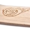 SPITBOARDS 34mm x 96mm Pro Fingerboard Set-Up (Complete) | Real Wood Deck | Pro Trucks with Lock-Nuts and Pro Bushings | Polyurethane Pro Wheels with Bearings | Engraved Slimeball (Wood Version) view 3