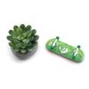 SPITBOARDS 34mm x 96mm Pro Fingerboard Set-Up (Complete) | Real Wood Deck | Pro Trucks with Lock-Nuts and Pro Bushings | Polyurethane Pro Wheels with Bearings | Slimeball (Green Version) view 4