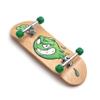 SPITBOARDS 34mm x 96mm Pro Fingerboard Set-Up (Complete) | Real Wood Deck | Pro Trucks with Lock-Nuts and Pro Bushings | Polyurethane Pro Wheels with Bearings | Slimeball (Wood Version) view 1