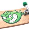 SPITBOARDS 34mm x 96mm Pro Fingerboard Set-Up (Complete) | Real Wood Deck | Pro Trucks with Lock-Nuts and Pro Bushings | Polyurethane Pro Wheels with Bearings | Slimeball (Wood Version) view 3