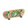 SPITBOARDS 34mm x 96mm Pro Fingerboard Set-Up (Complete) | Real Wood Deck | Pro Trucks with Lock-Nuts and Pro Bushings | Polyurethane Pro Wheels with Bearings | Slimeball (Wood Version) view 4