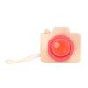 Bee Eye Effect Unique Prism Lens Toy, Mini Wooden Camera Toy with Multi Prism Kaleidoscope, Wooden Multi Prisms Kaleidoscope Toy(red), Mini Wooden Camera Toy with Multi Prism KaleidoscoPrism Lens T view 1