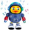 Berry President Electric Space Duck, Electric Toys with Lights and Sounds, Moving Walking Dancing Toys for Toddlers view 1