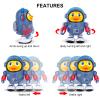 Berry President Electric Space Duck, Electric Toys with Lights and Sounds, Moving Walking Dancing Toys for Toddlers view 3