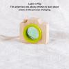 Bee Eye Effect Unique Prism Lens Toy , Mini Wooden Camera Toy with Multi Prism Kaleidoscope , Wooden Multi Prisms Kaleidoscope Toy(Green) , Mini Wooden Camera Toy with Multi Prism KaleidoscoPrism Lens view 2