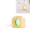 Bee Eye Effect Unique Prism Lens Toy , Mini Wooden Camera Toy with Multi Prism Kaleidoscope , Wooden Multi Prisms Kaleidoscope Toy(Green) , Mini Wooden Camera Toy with Multi Prism KaleidoscoPrism Lens view 4