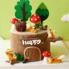 GallaRato 15 PCS Woodland Animals Party Supplies Squirrel Cake Toppers Woodland Animals Cake Decoration Woodland Baby Shower Decorations view 1