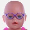 Toyvian Girl Toys 3 Pairs Doll Glasses Doll Eyeglasses Miniature Plastic Glasses Baby Toy view 2