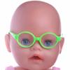 Toyvian Girl Toys 3 Pairs Doll Glasses Doll Eyeglasses Miniature Plastic Glasses Baby Toy view 3