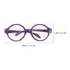 Toyvian Girl Toys 3 Pairs Doll Glasses Doll Eyeglasses Miniature Plastic Glasses Baby Toy view 4