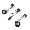 WAYFX Drone Accessories 1 Set Nose/Main Retracts Electric Landing Gear Anti-Vibration Landing Gear with Wheels for 1.4m Red Arrow RC Plane view 1