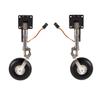 WAYFX Drone Accessories 1 Set Nose/Main Retracts Electric Landing Gear Anti-Vibration Landing Gear with Wheels for 1.4m Red Arrow RC Plane view 2