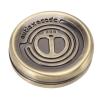 Devil Fidget Slider, Stainless Steel Mini Rotating EDC Fidget Toy Stress Relief Killing Time Comfortable to Play Delicate Wearproof Push Card Game Office Desk Toys Gifts for view 1