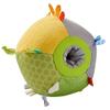 HABA Soft Sensory Ball Discovery Toy - Plush Baby Tag Toy with Rattle, Tags & Textures, Tummy Time Toys & Play Pen Balls, 6.5" Machine Washable for 6 Months & up view 2