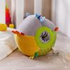 HABA Soft Sensory Ball Discovery Toy - Plush Baby Tag Toy with Rattle, Tags & Textures, Tummy Time Toys & Play Pen Balls, 6.5" Machine Washable for 6 Months & up view 4
