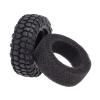4PCS 48mm 1.0 Soft Rubber Wheel Tires Tyre for 1/24 RC Crawler Car Axial SCX24 90081 AXI00002 Upgrade Parts (Color : Champagne) view 4