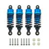 4Pcs Aluminum Alloy Shock Absorbers Damper Set for Tamiya TT-01 TT01 TT-02 TT02 1/10 RC Car Upgrade Parts ( Color : Blue ) view 1