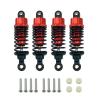 4Pcs Aluminum Alloy Shock Absorbers Damper Set for Tamiya TT-01 TT01 TT-02 TT02 1/10 RC Car Upgrade Parts ( Color : Blue ) view 2