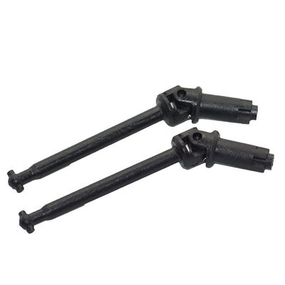 2 Pcs Front Drive Shaft Dogbone 45-ZJ01 for XLH Xinlehong 9145 Hosim 9145 1/20 Monster Truck RC Car Spare Parts ( Color : Black )