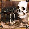 Hanaive 500 Pcs Plastic Pirate Coins Bulk Fake Pirate Treasure Chest Halloween Toy Coins Replica Spanish Doubloons for Treasure Hunt Board Game Cosplay Party Decorations(Bronze) view 3