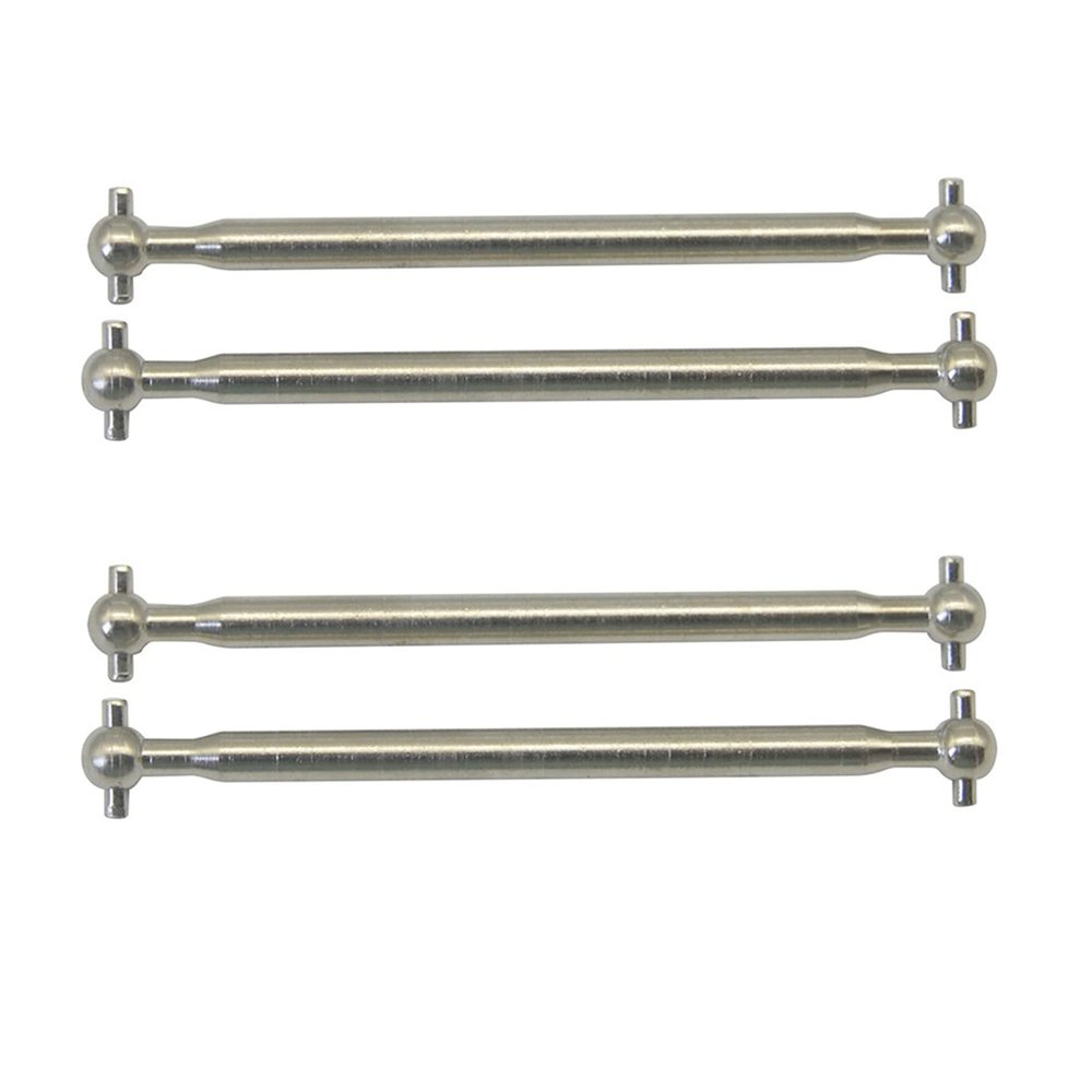 Pasotim 4Pcs Metal Rear Dogbone Drive Shaft QWJ03 for Xinlehong Q901 Q902 Q903 9130 9136 9137 1/16 RC Car Spare Parts