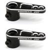 Pasotim 2X Aluminum 25T Horn Steering Arms for TRX4 RC Crawler,Black view 1