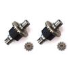 2 Set Metal Differential for SG1603 SG1604 SG1605 UD1601 UD1602 UD1603 1/16 RC Car Upgrades Parts Accessories view 1
