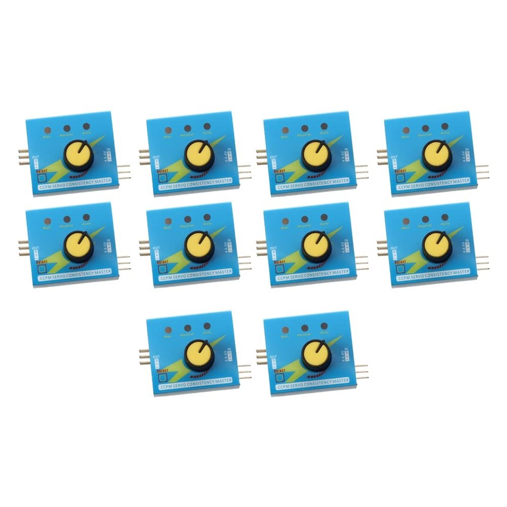 10X Tester CCPM Consistency Master Checker 3CH 4.8-6V