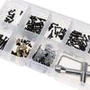 252Pcs M1.4 Screws Fastener Kit Sleeve Hex Wrench Repair for Axial SCX24 1/24 RC Crawler Car Parts Accessories view 2