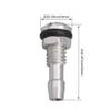 Mxfans 4Pcs RC Boat Aluminum Water Outlet Nipple Water Outlet Nozzle Water Cooling Drainage Mouth M6 for for Motor Cooling view 4