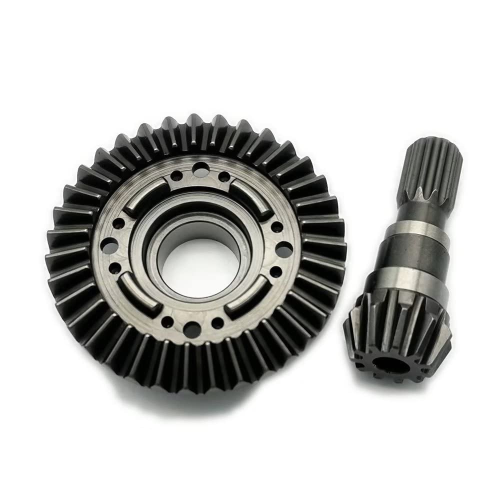 Hard Chrome Steel Front Differential Ring Gear Pinion Gear 11T-35T for Traxxas 1/5 XMAXX X-MAXX 6S 8S 7779 7777 7790 7792