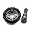 Hard Chrome Steel Front Differential Ring Gear Pinion Gear 11T-35T for Traxxas 1/5 XMAXX X-MAXX 6S 8S 7779 7777 7790 7792 view 1