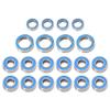 20PCS Rubber Sealed Ball Kit for TT01 -01 TT01E TT01D TT02B 1/10 RC Car Upgrades Parts Accessories view 1