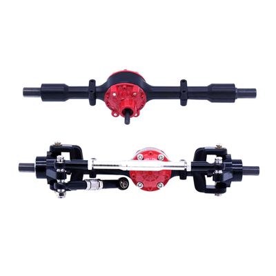 Pasotim Metal Front and Rear Axle for C14 C24 C34 C44 B14 B24 1/16 RC Car Upgrades Parts Accessories,Black