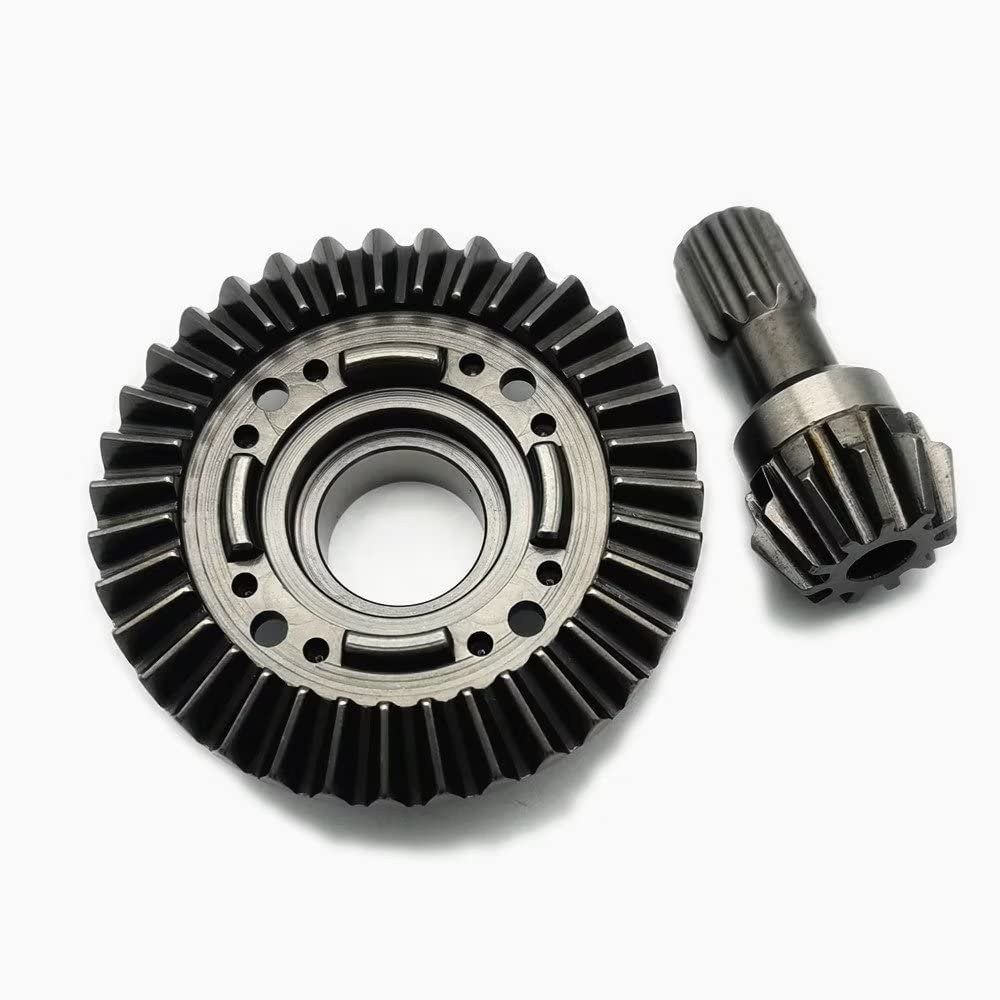 Hard Chrome Steel Rear Differential Ring Gear Pinion Gear 11T-35T for Traxxas 1/5 XMAXX X-MAXX 6S 8S 7779 7778 7791 7792