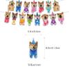 ADIANZI Shiba Inu Party Decorations Suit Cute Shiba Inu Theme Birthday Banner Hanging Swirl Party Cake Topper Balloons Cupcake Toppers Shiba Inu Birthday Party Supplies With Different Dog Faces view 3