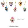ADIANZI Shiba Inu Party Decorations Suit Cute Shiba Inu Theme Birthday Banner Hanging Swirl Party Cake Topper Balloons Cupcake Toppers Shiba Inu Birthday Party Supplies With Different Dog Faces view 4